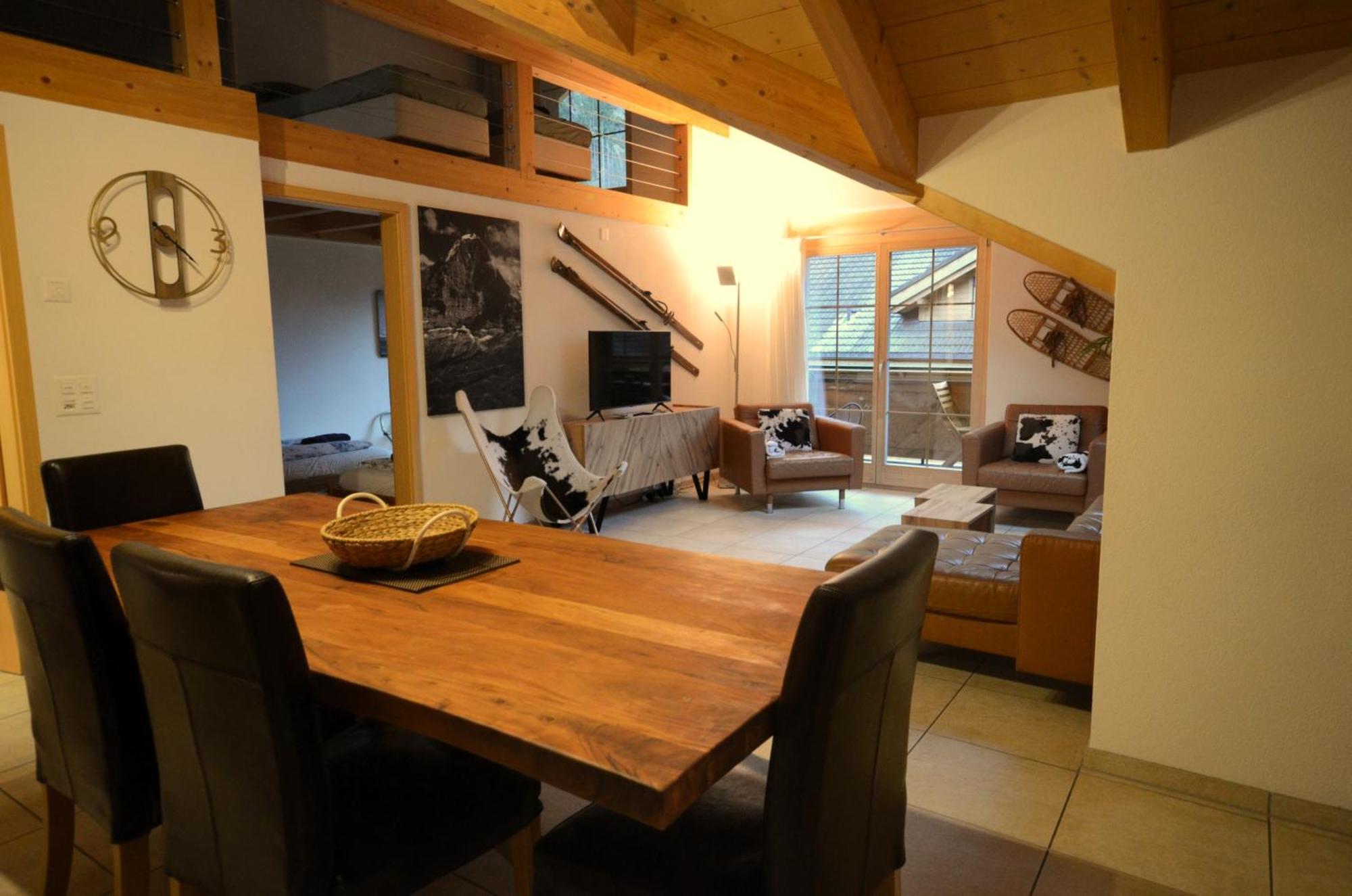 Luxury Penthouse Apartment Lauterbrunnen Extérieur photo