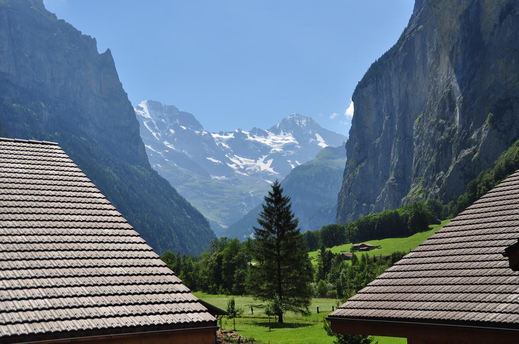 Luxury Penthouse Apartment Lauterbrunnen Extérieur photo